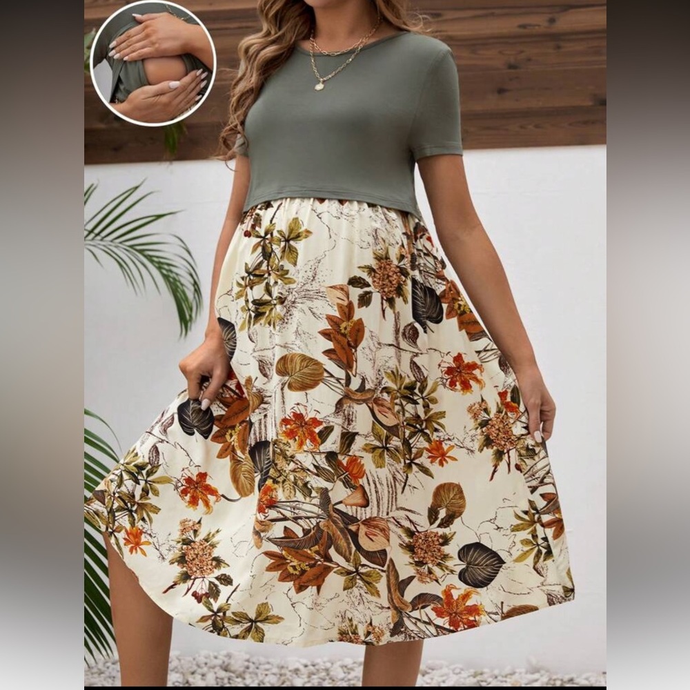 XXL Comfy Maternity/Nursing friendly Dress